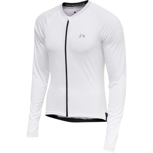 Newline Mens Core Bike L/S Jersey - white (Grösse: 3XL) von Newline