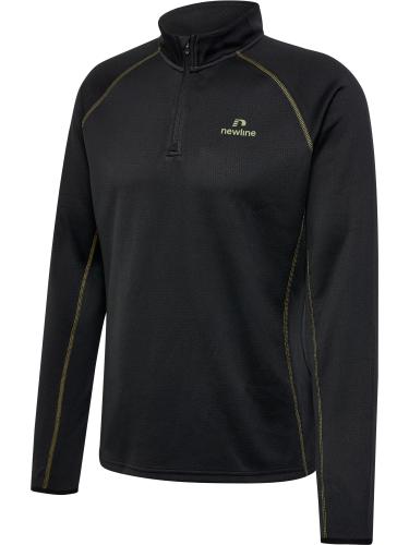 Newline Nwlagile Half Zip Midlayer - black (Grösse: 2XL) von Newline