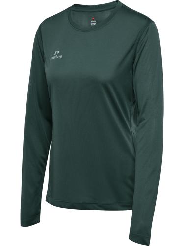 Newline Nwlbeat T-Shirt L/S W - green gables (Grösse: 2XL) von Newline