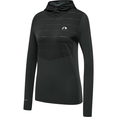 Newline Nwlcambrigde Seamless Hoodie Women - black (Grösse: XL) von Newline