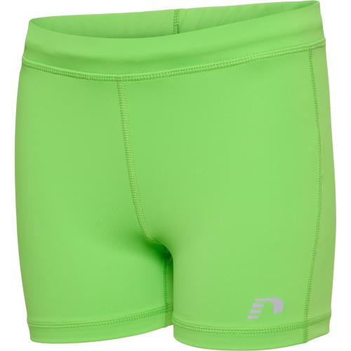 Newline Nwlcore Athletic Hotpants Kids - green flash (Grösse: 128) von Newline