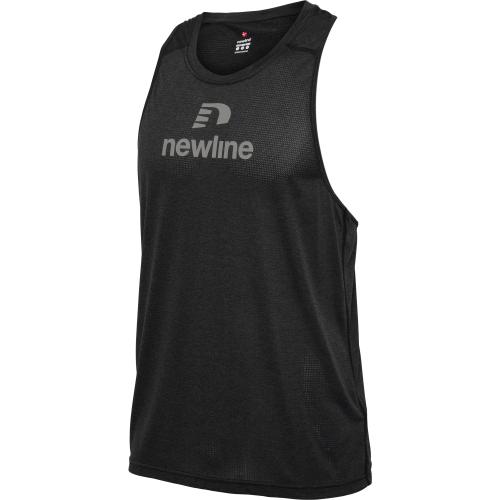 Newline Nwlfontana Singlet Men - black melange (Grösse: XL) von Newline