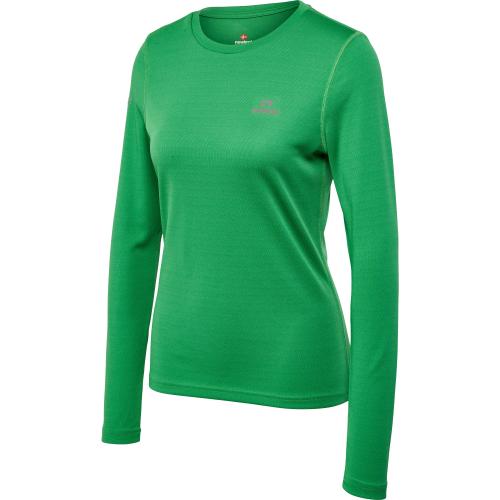 Newline Nwlmemphis T-Shirt L/S Woman - medium green (Grösse: L) von Newline