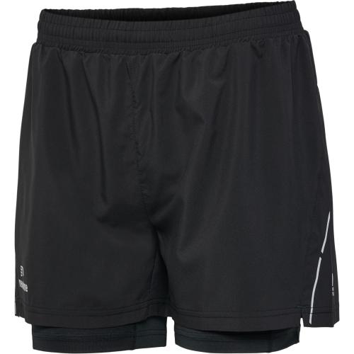 Newline Nwlpace 2In1 Shorts Woman - black (Grösse: XL) von Newline