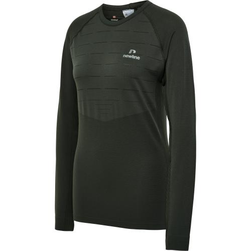 Newline Nwlpace LS Seamless Woman - beluga (Grösse: L) von Newline