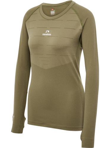 Newline Nwlpace LS Seamless Woman - capers (Grösse: S) von Newline