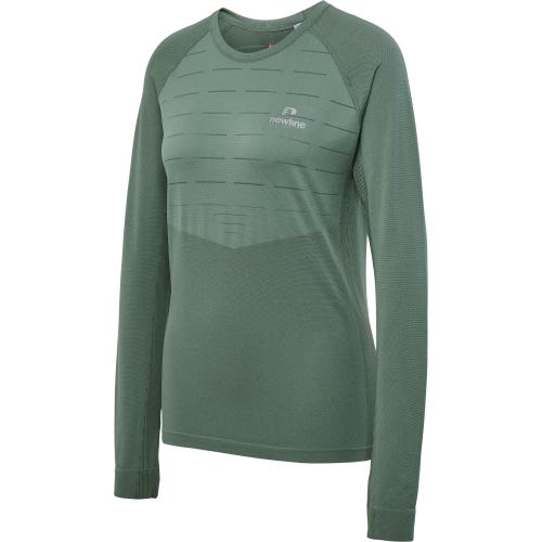 Newline Nwlpace LS Seamless Woman - laurel wreath (Grösse: L) von Newline