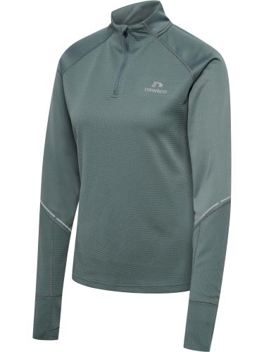 Newline Nwlpower Half Zip Midlayer W - balsam green (Grösse: M) von Newline