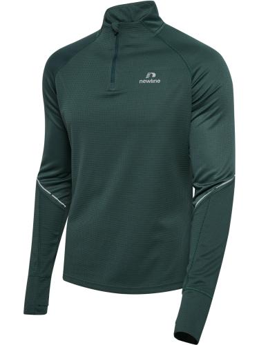 Newline Nwlpower Half Zip Midlayer - green gables (Grösse: M) von Newline