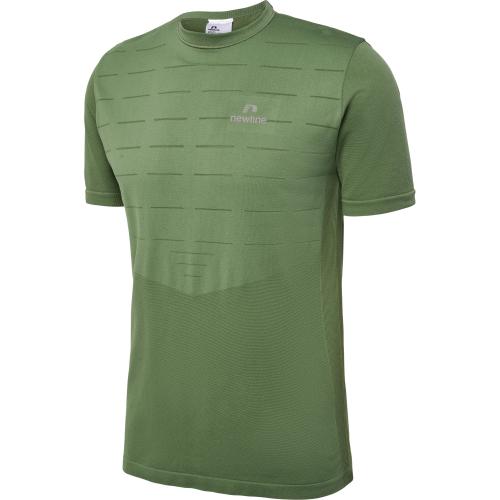 Newline Nwlriverside Seamless T-Shirt S/S Men - four leaf clover (Grösse: S) von Newline