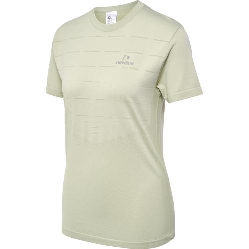 Newline Nwlriverside Seamless T-Shirt S/S Woman - agate grey (Grösse: 2XL) von Newline