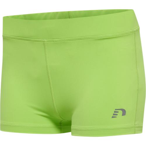 Newline Women Core Athletic Hotpants - green flash (Grösse: L) von Newline