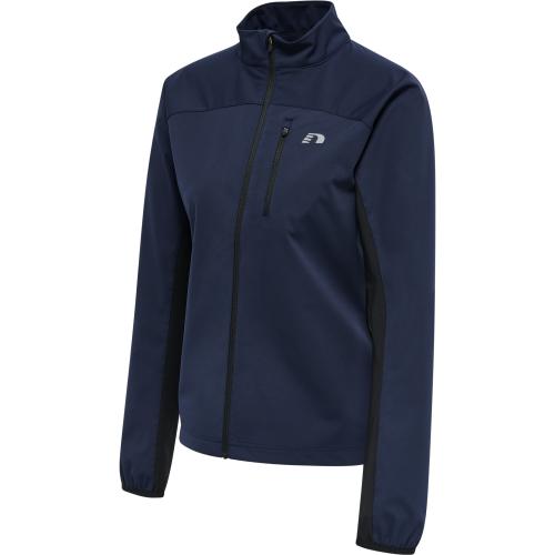 Newline Women Core Cross Jacket - black iris (Grösse: L) von Newline