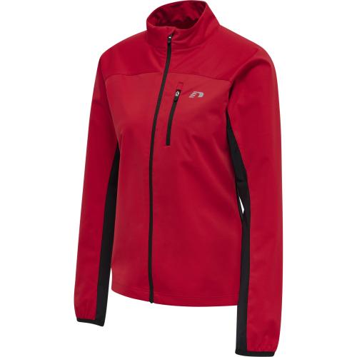 Newline Women Core Cross Jacket - tango red (Grösse: M) von Newline