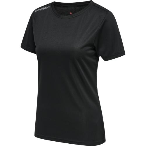 Newline Women Core Functional T-Shirt S/S - black (Grösse: S) von Newline