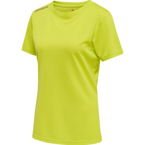 Newline Women Core Functional T-Shirt S/S - evening primrose (Grösse: XS) von Newline