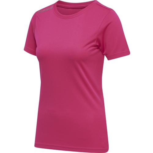 Newline Women Core Functional T-Shirt S/S - pink peacock (Grösse: S) von Newline