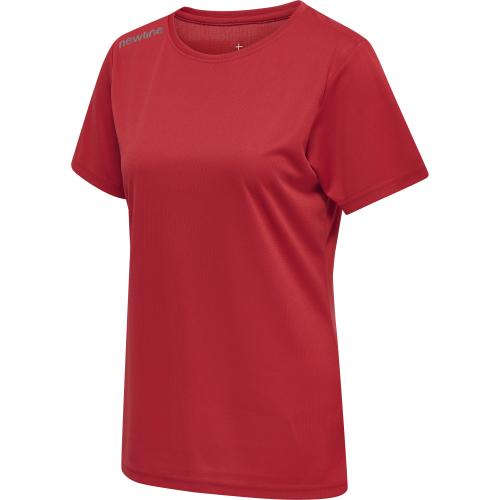 Newline Women Core Functional T-Shirt S/S - tango red (Grösse: M) von Newline