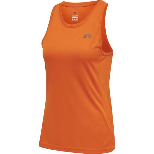 Newline Women Core Running Singlet - orange tiger (Grösse: L) von Newline