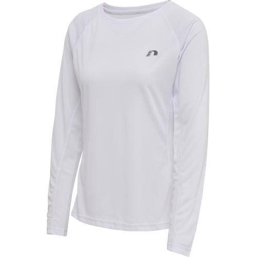 Newline Women Core Running T-Shirt L/S - white (Grösse: M) von Newline