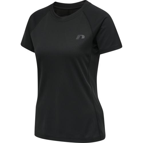 Newline Women Running T-Shirt S/S - black (Grösse: L) von Newline