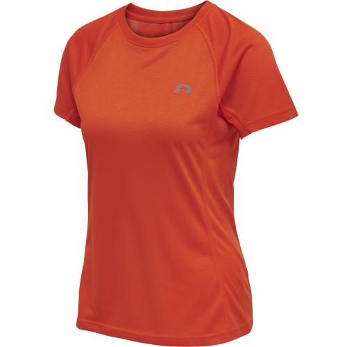 Newline Women Running T-Shirt S/S - spicy orange (Grösse: XS) von Newline