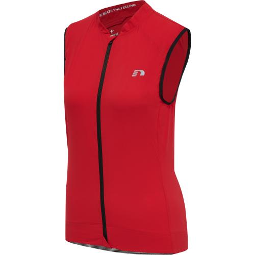 Newline Womens Core Bike Gilet - tango red (Grösse: M) von Newline