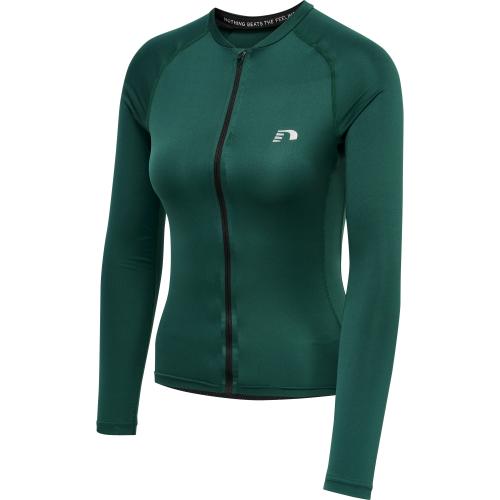 Newline Womens Core Bike L/S Jersey - sea moss (Grösse: S) von Newline