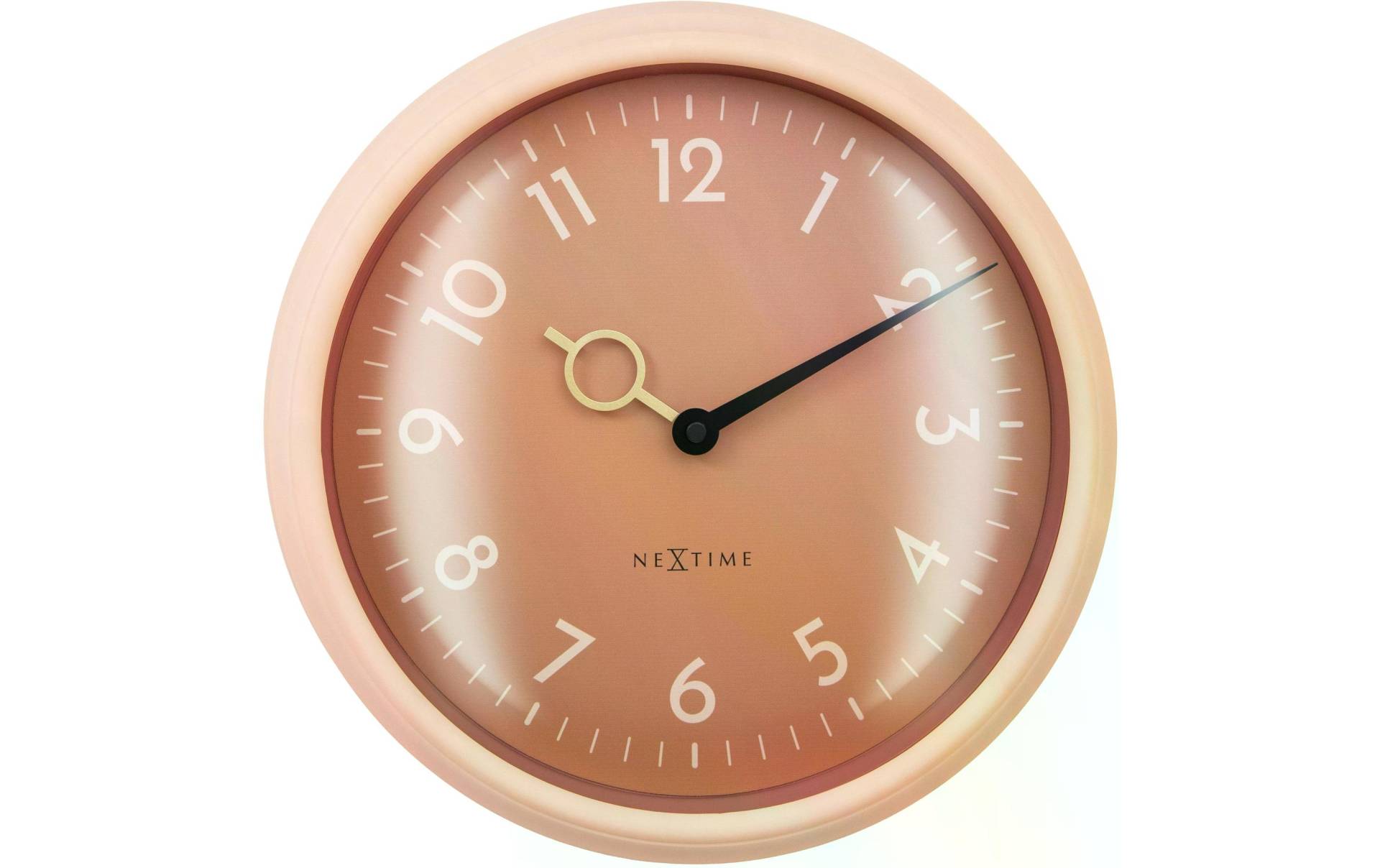 NEXTIME Wanduhr »Goldfarbenen Hour« von Nextime