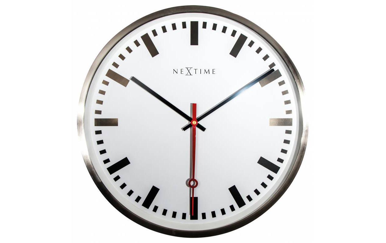 NEXTIME Wanduhr »NeXtime Super Station Strip« von Nextime