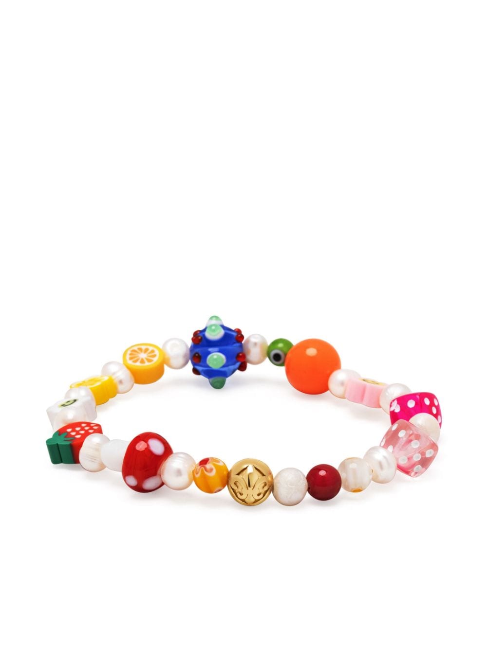 Nialaya Jewelry Berry bracelet - White von Nialaya Jewelry