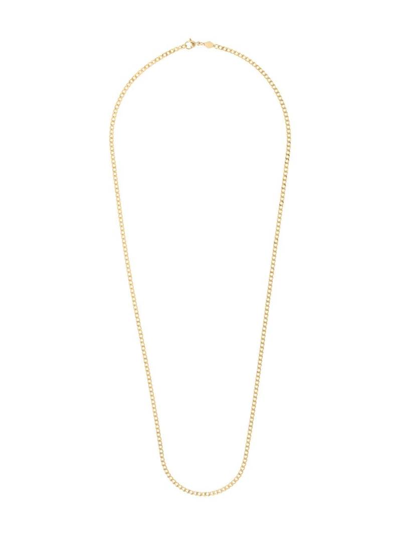 Nialaya Jewelry Cuban 3mm chain necklace - Gold von Nialaya Jewelry