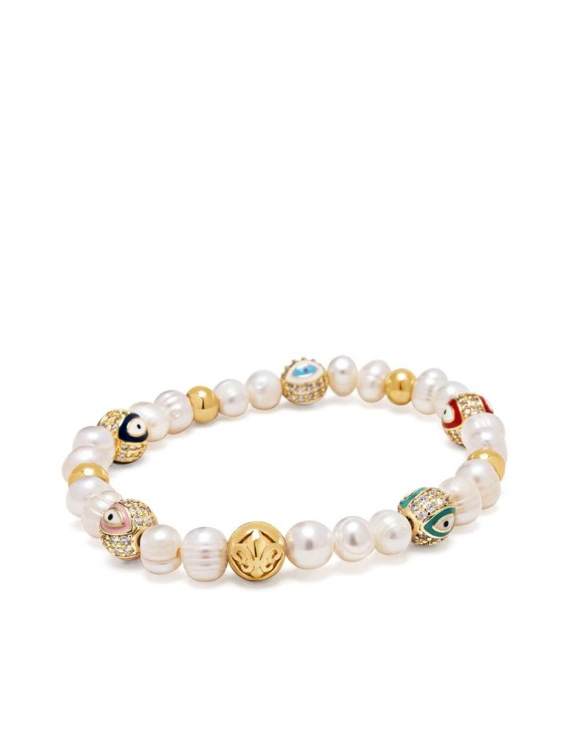 Nialaya Jewelry Evil Eye bracelet - Gold von Nialaya Jewelry