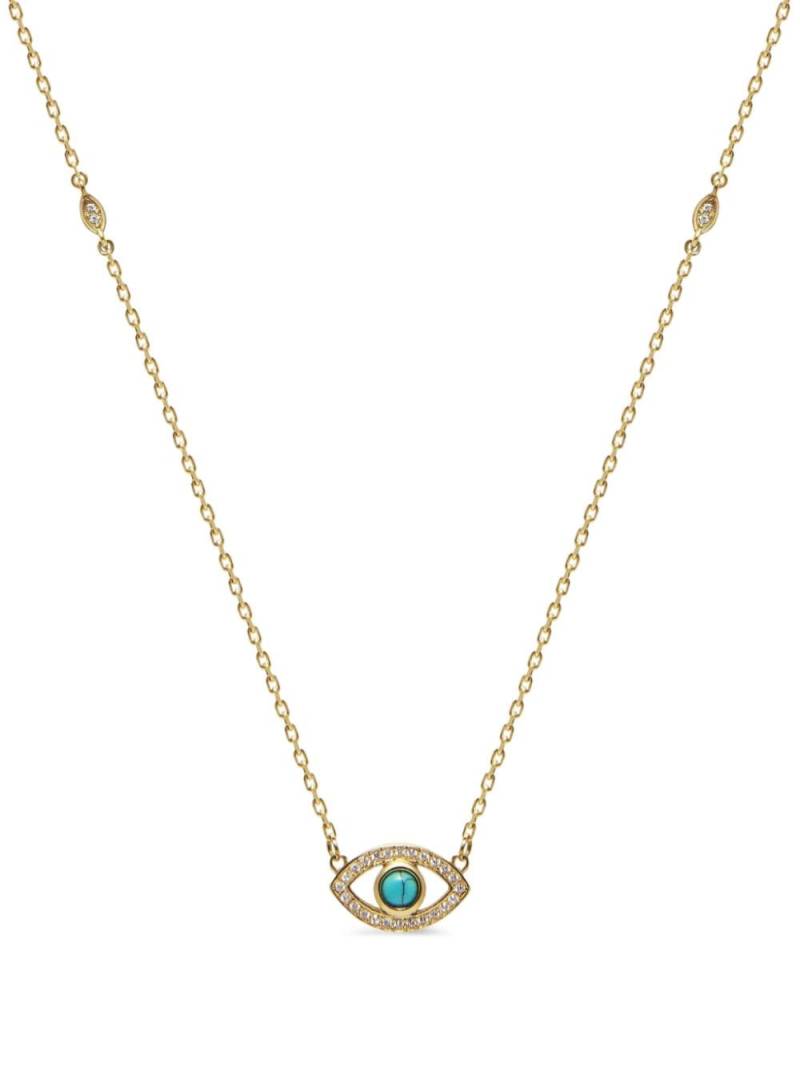 Nialaya Jewelry Evil Eye necklace - Gold von Nialaya Jewelry