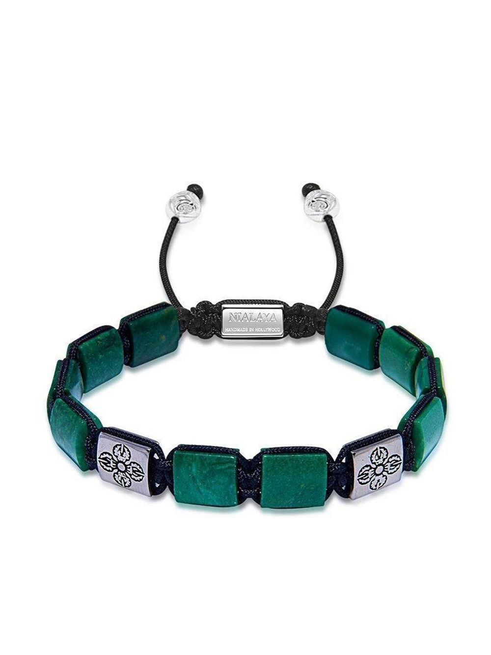 Nialaya Jewelry Green African Jade bracelet von Nialaya Jewelry