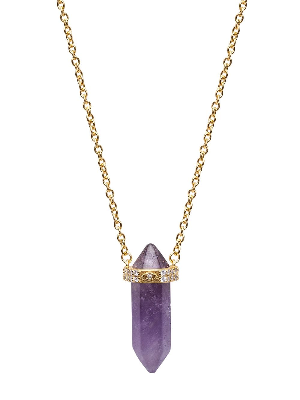 Nialaya Jewelry amethyst necklace - Purple von Nialaya Jewelry
