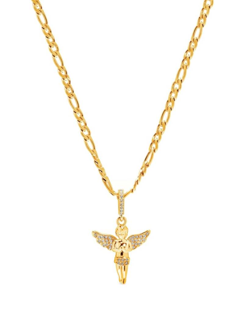 Nialaya Jewelry angel pendant necklace - Gold von Nialaya Jewelry