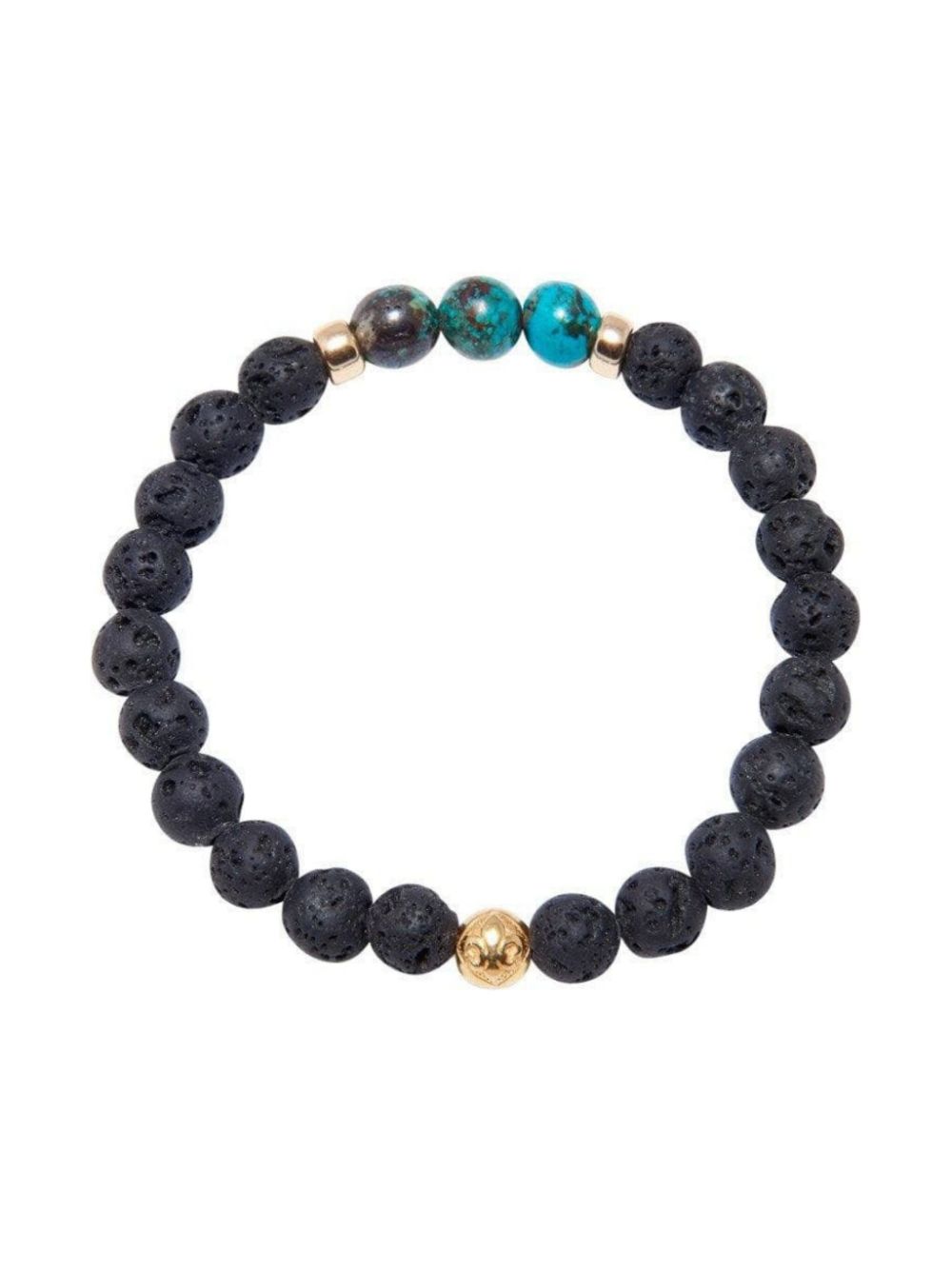 Nialaya Jewelry beaded bracelet - Black von Nialaya Jewelry