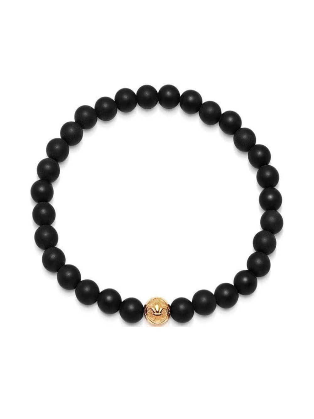 Nialaya Jewelry beaded bracelet - Black von Nialaya Jewelry