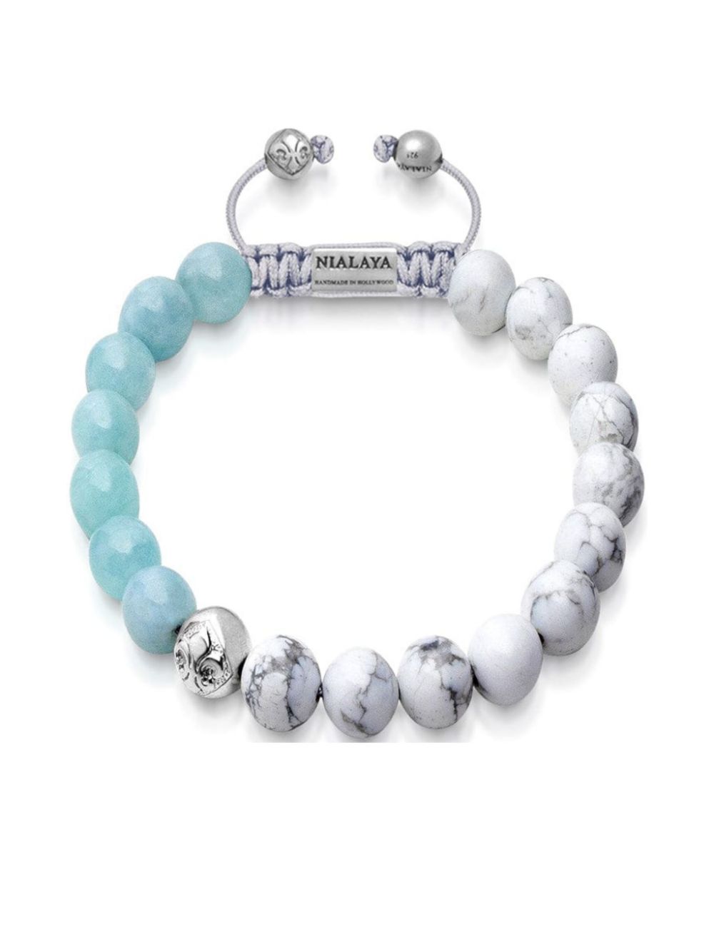 Nialaya Jewelry beaded bracelet - White von Nialaya Jewelry