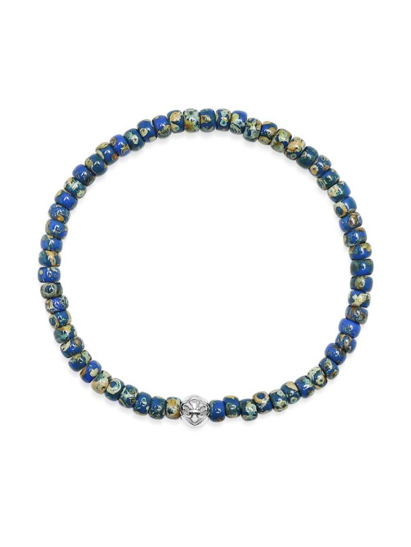 Nialaya Jewelry beaded glass bracelet - Blue von Nialaya Jewelry