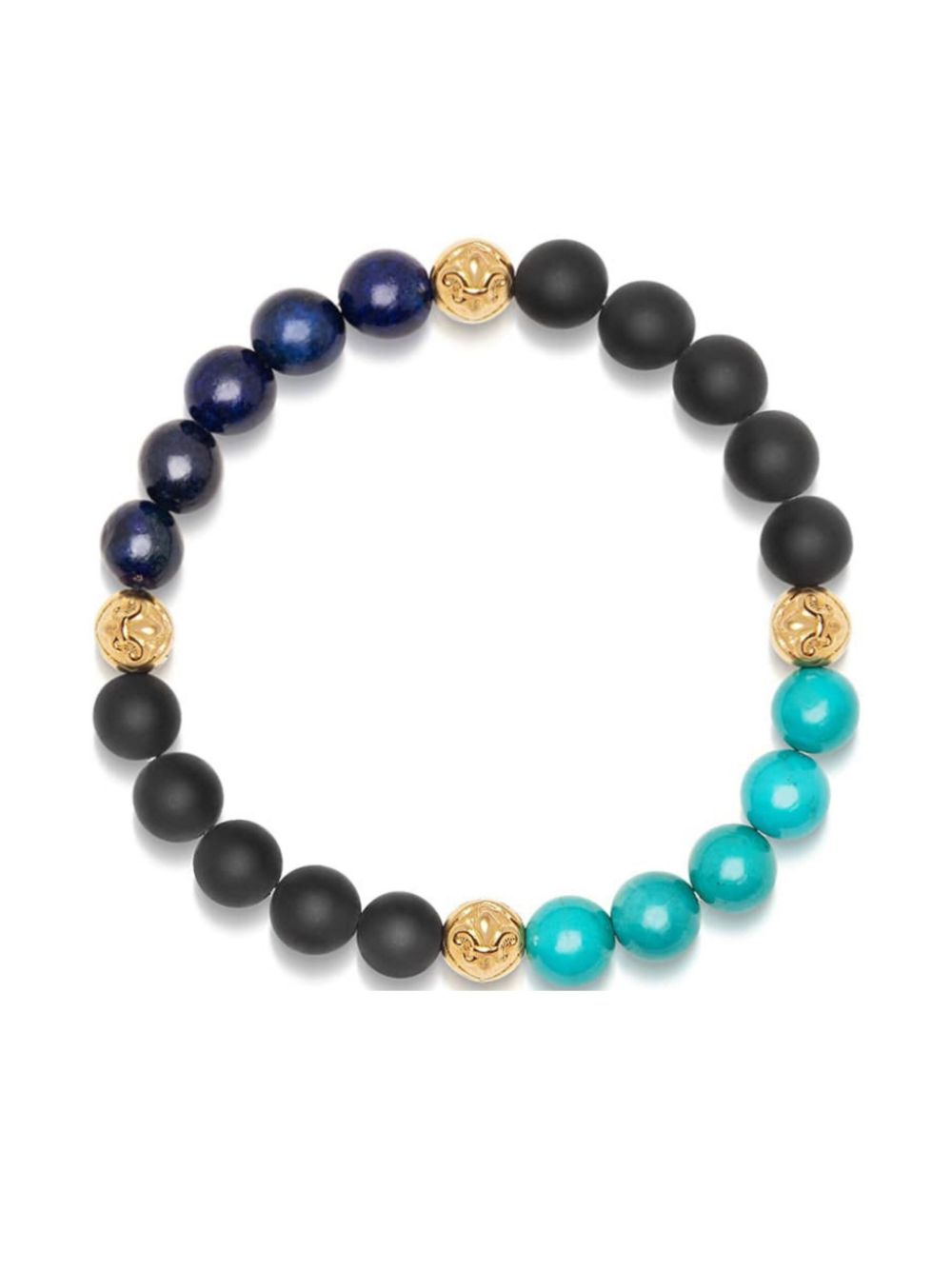 Nialaya Jewelry braded bracelet - Blue von Nialaya Jewelry