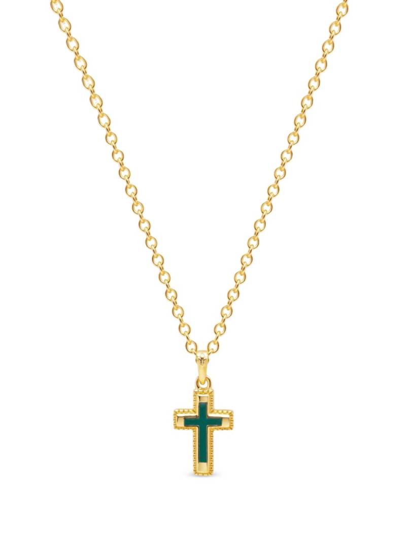 Nialaya Jewelry cross-pendant necklace - Gold von Nialaya Jewelry