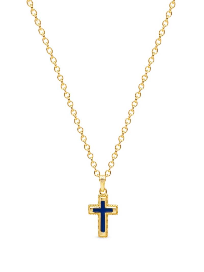 Nialaya Jewelry cross-pendant necklace - Gold von Nialaya Jewelry