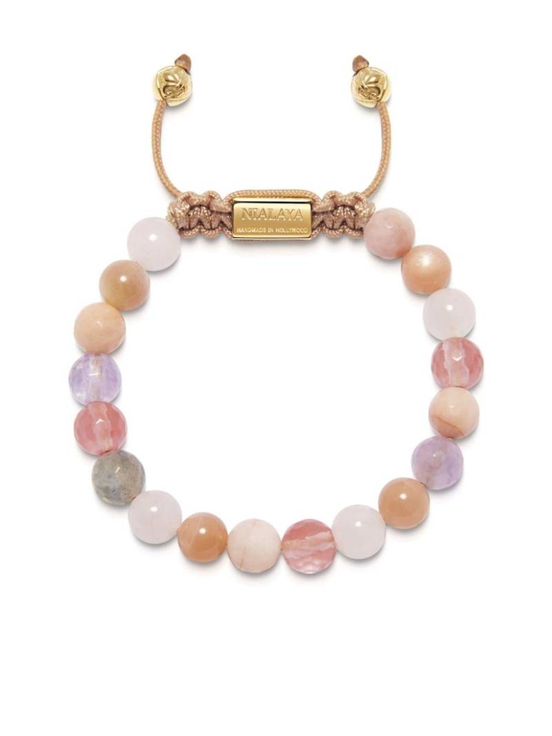 Nialaya Jewelry faceted stone bracelet - Pink von Nialaya Jewelry