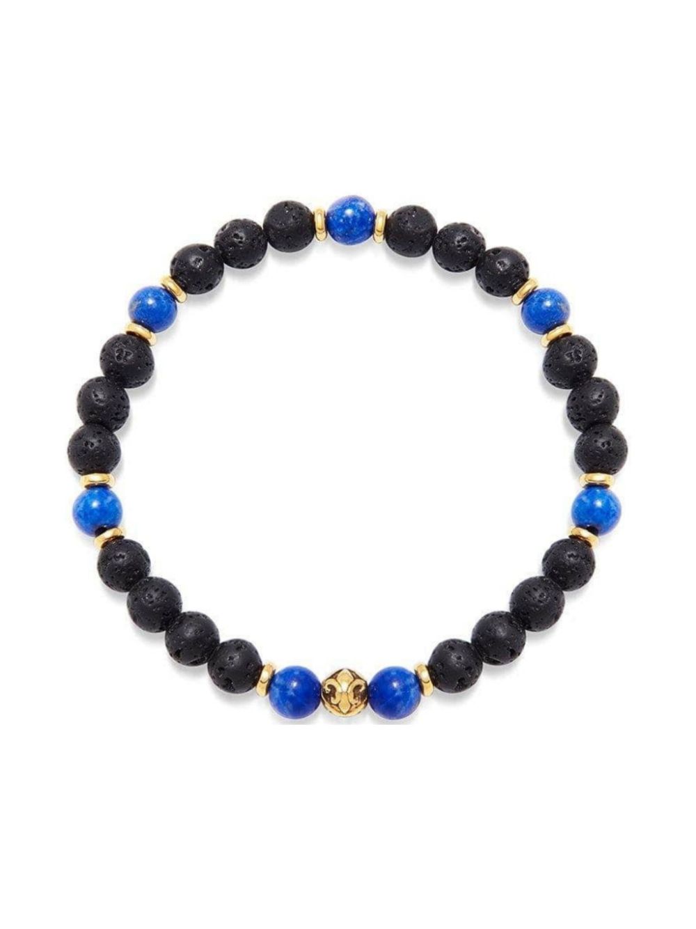 Nialaya Jewelry gemstone bracelet - Black von Nialaya Jewelry