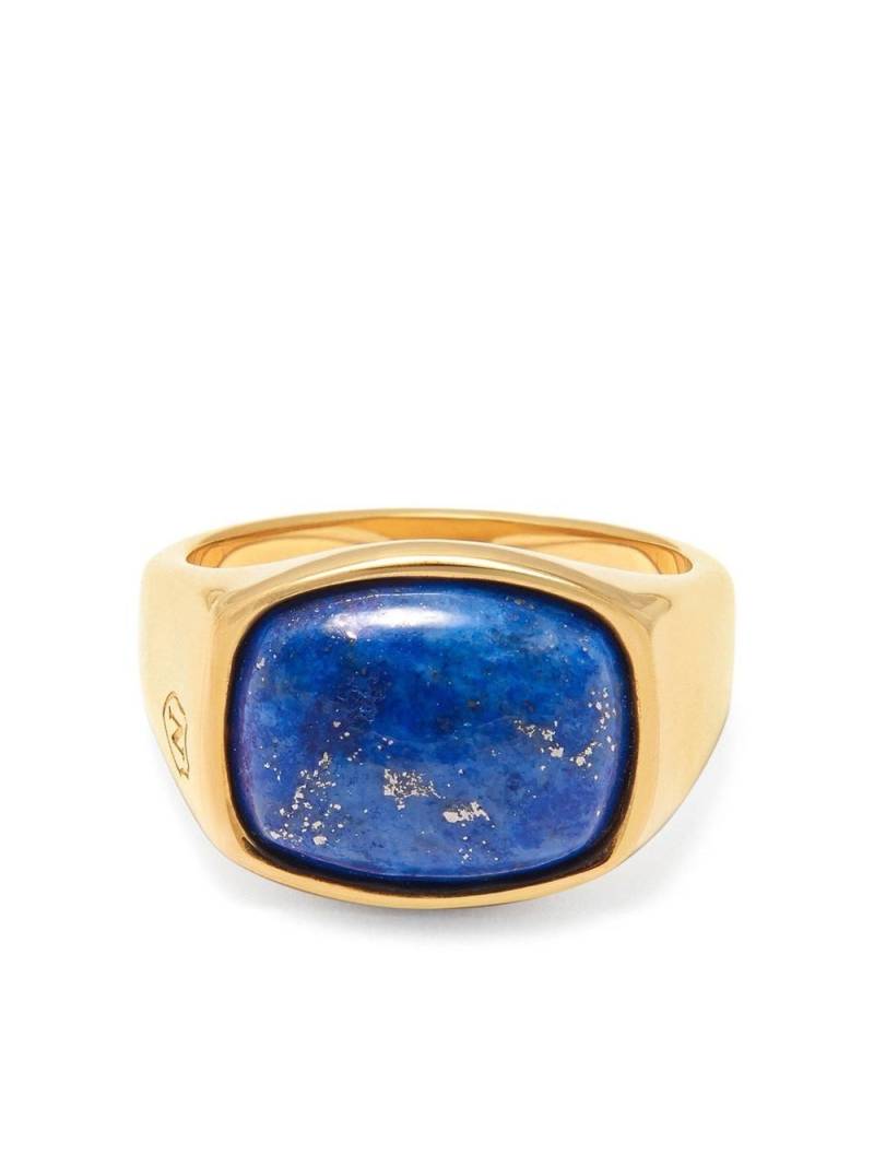 Nialaya Jewelry gemstone signet ring - Gold von Nialaya Jewelry