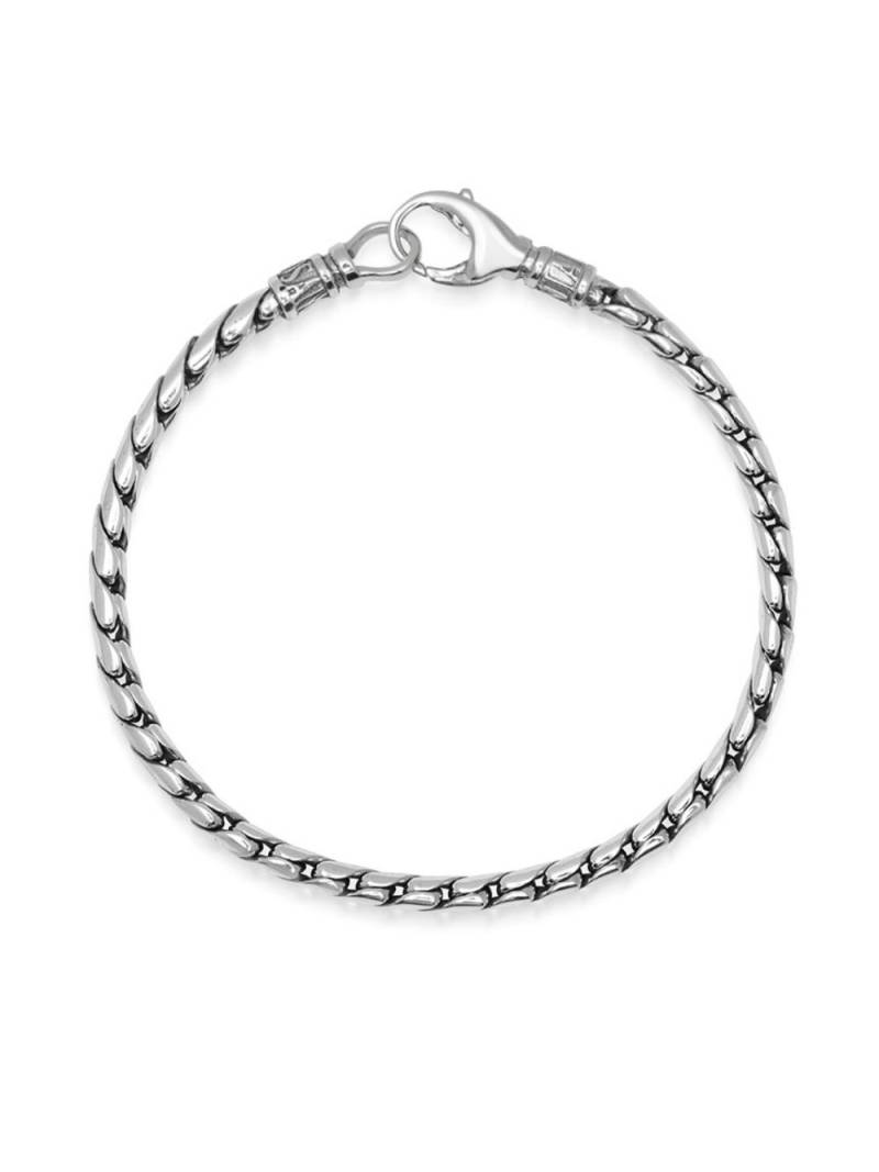 Nialaya Jewelry logo-bead chain bracelet - Silver von Nialaya Jewelry