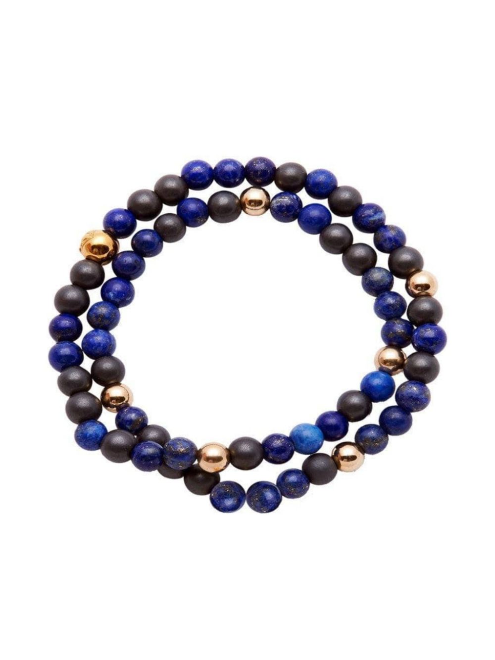 Nialaya Jewelry multi-strand bracelet - Blue von Nialaya Jewelry