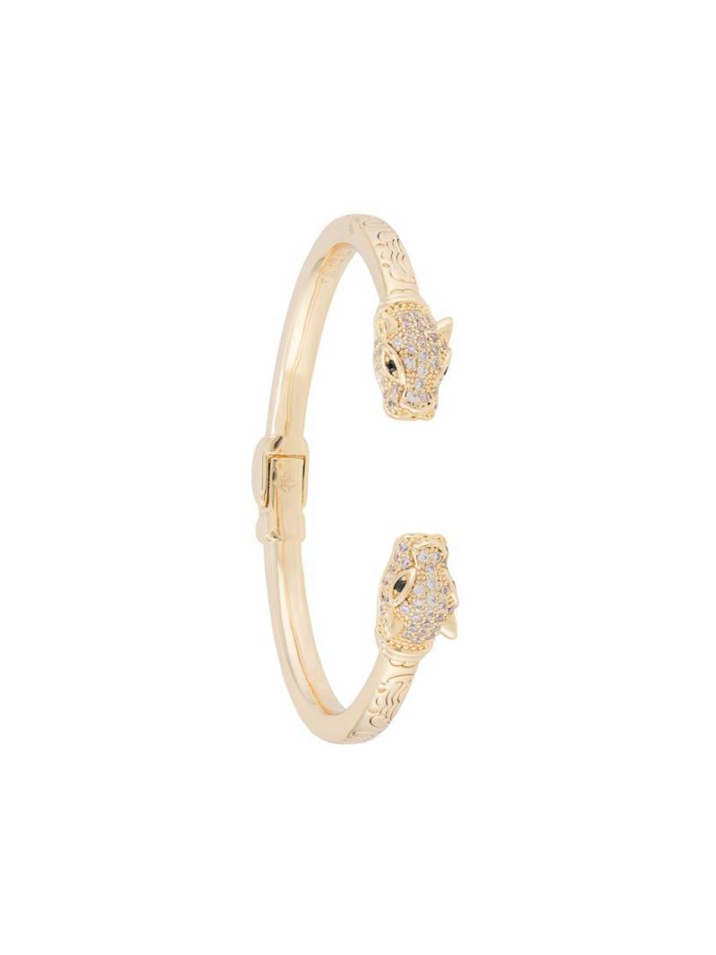 Nialaya Jewelry panther cuff bracelet - Gold von Nialaya Jewelry